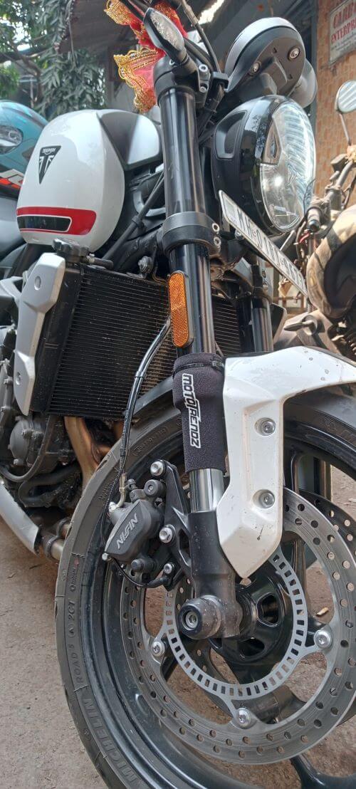 Front fork deals cover motorcycle