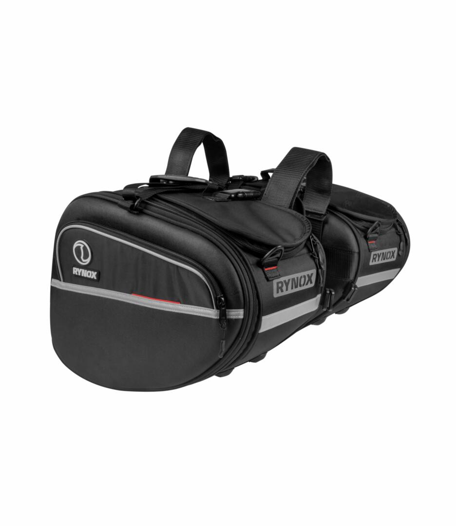 Rynox Expedition Waterproof Saddlebags - Stormproof - Dark Grey