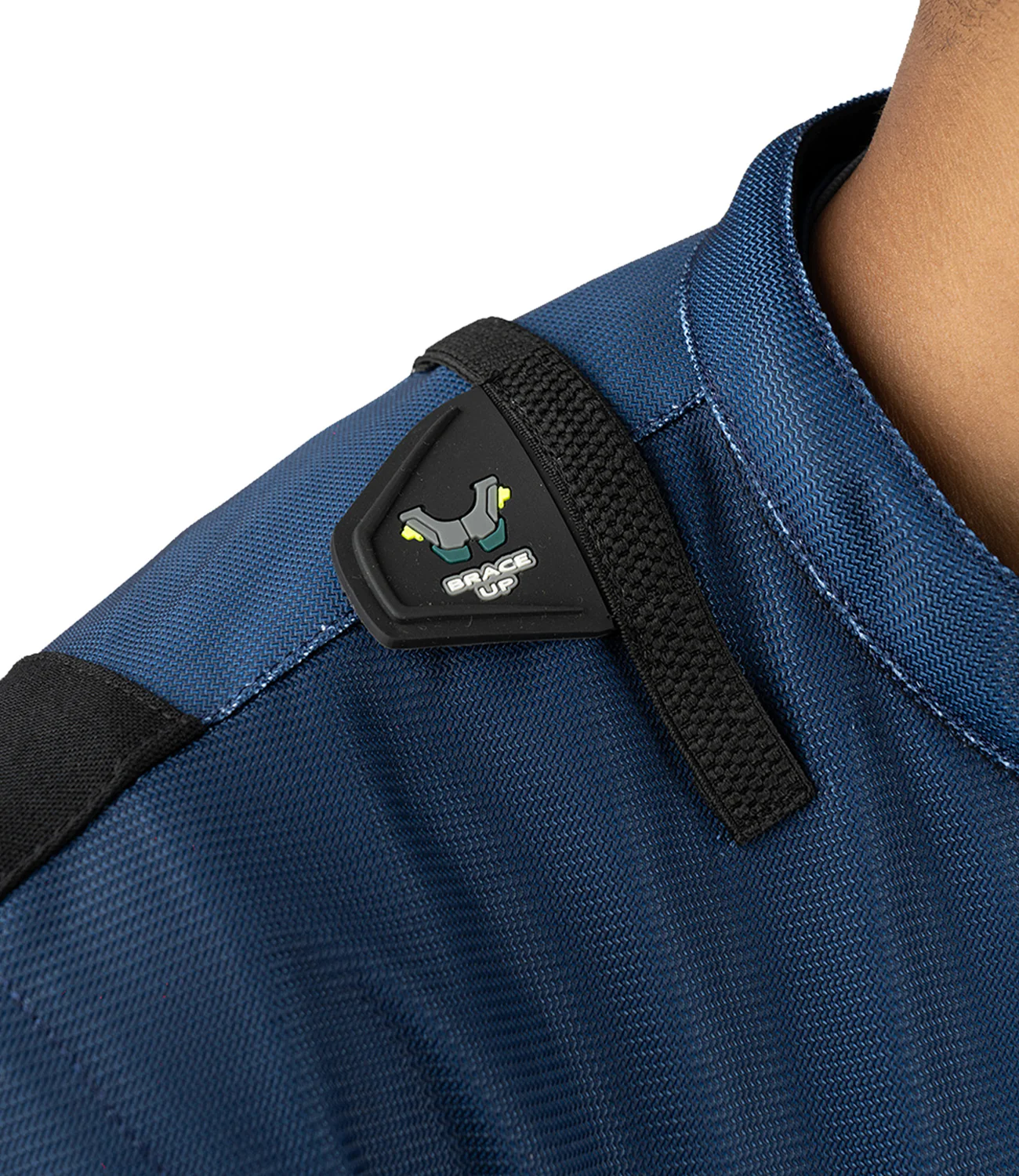 Rynox Dune Neo Trail Offroad Jacket - Blue Hi-Viz Green - Image 14