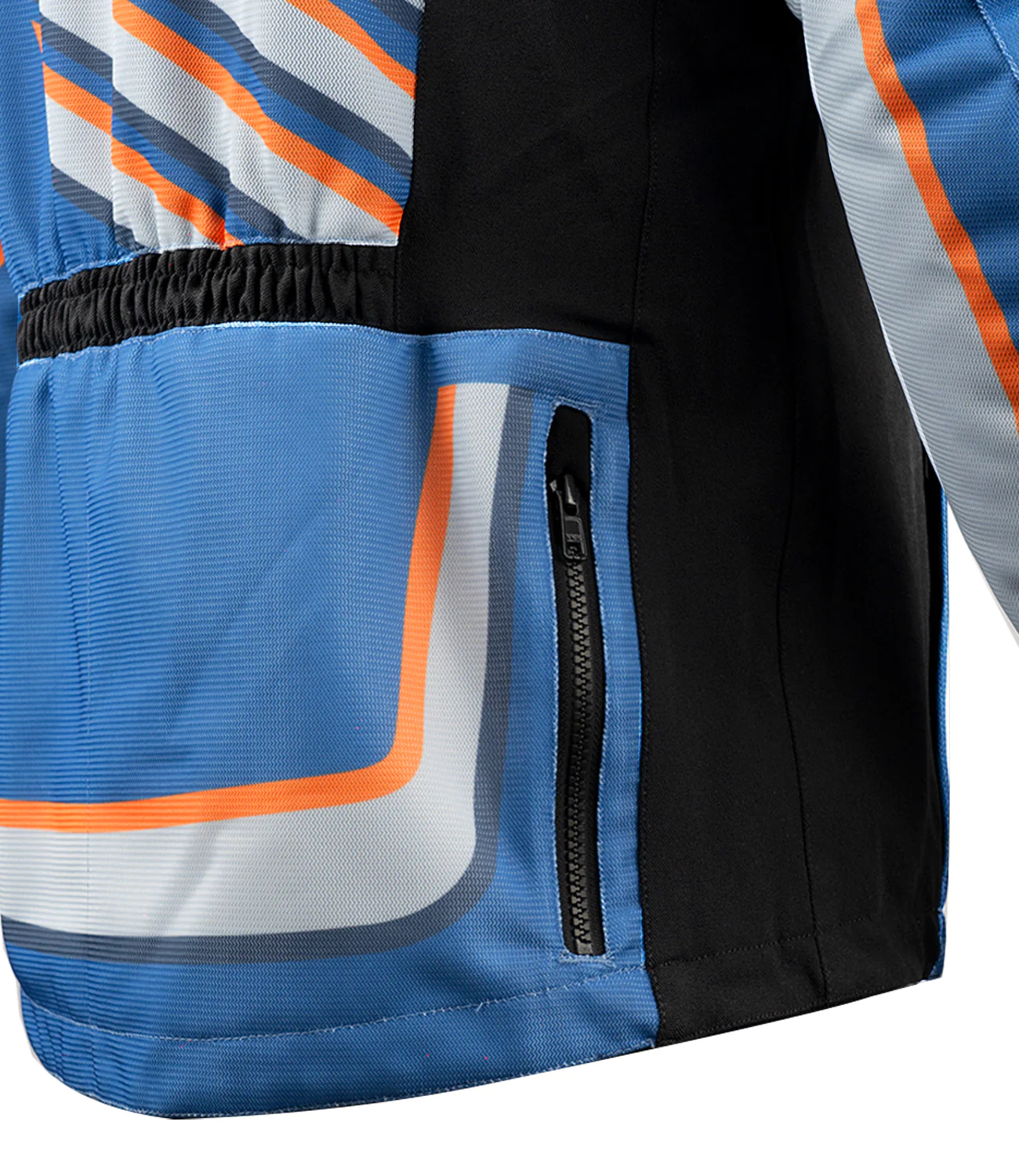 Rynox Dune Neo Trail Offroad Jacket - Blue Orange - Image 11