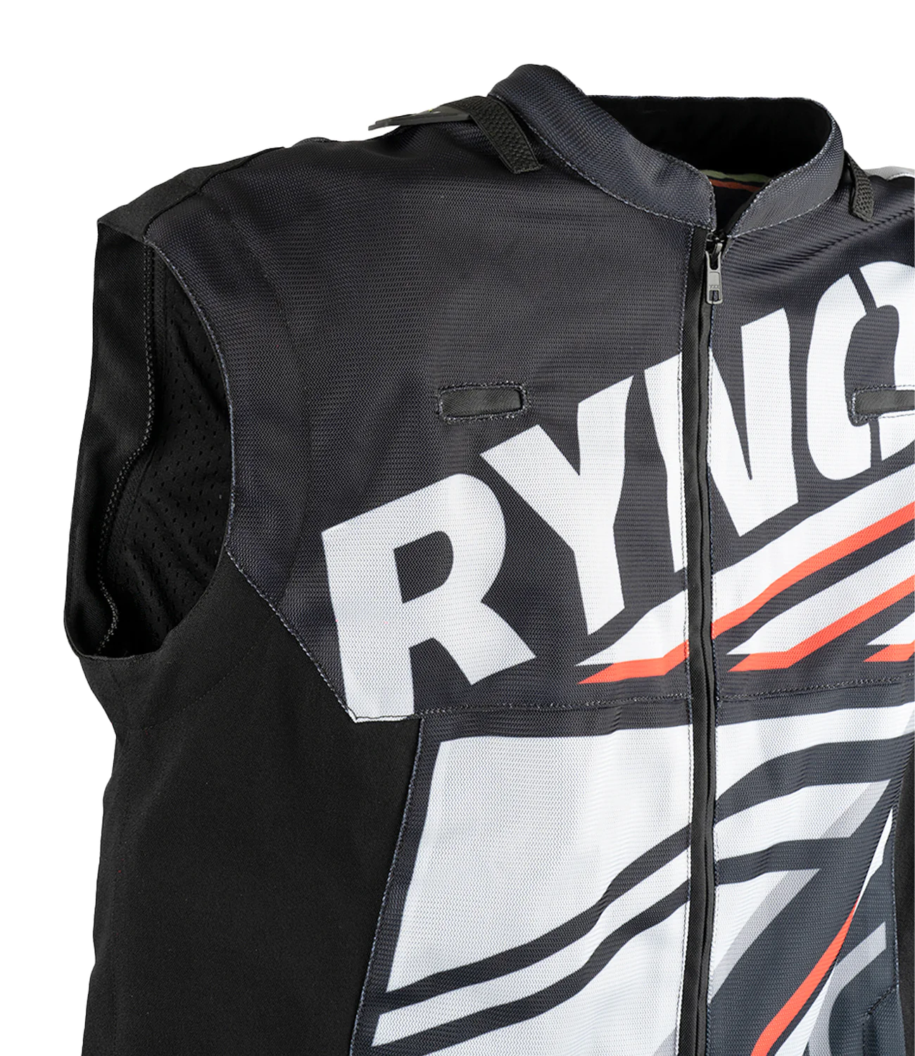 Rynox Dune Neo Trail Offroad Jacket - Black Red - Image 4