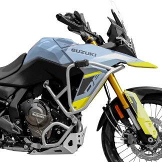 SRC Suzuki V-Strom 800 DE Crash Bar Full Silver
