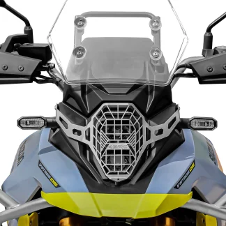 SRC Suzuki V-Strom 800 DE HeadLight Guard Silver