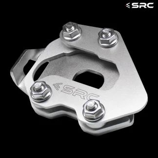 SRC Suzuki V-Strom 650 Side Stand Extender Silver