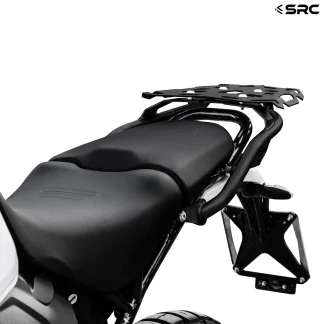 SRC Ducati Desert X Top Rack Black Color