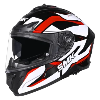 SMK Typhoon Azonix Gloss White Red
