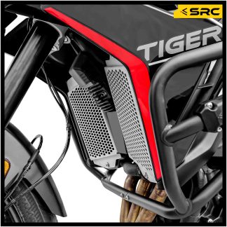 SRC Radiator Guard For Triumph Tiger 900GT Pro (Silver)