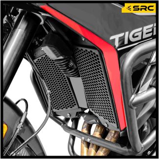 SRC Radiator Guard For Triumph Tiger 900GT Pro (Black)