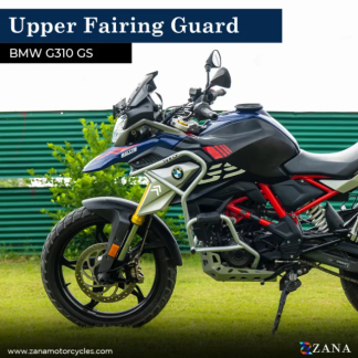 Zana Upper Fairing Guard For BMW 310 GS Silver Stainless Steel