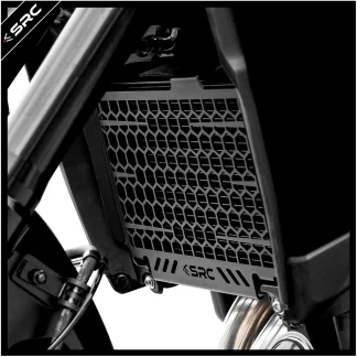 SRC Honda NX500 Radiator Guard Black