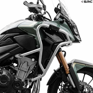 SRC Honda CB500X – Crash Bar Top Silver