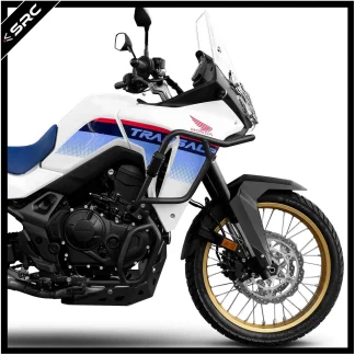 Honda XL750 Transalp Crash Bar Full Set Steel Engine Guard Aluminum Black