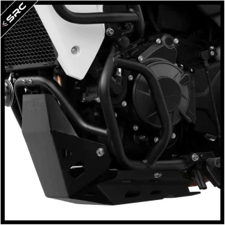 Honda XL750 Transalp Crash Bar Low Steel+Engine Guard Aluminum Black