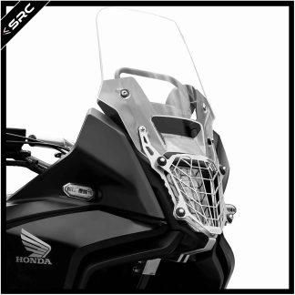 SRC Honda NX500 HeadLight Guard Silver