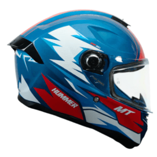 MT Hummer B Shine Gloss White Blue Red