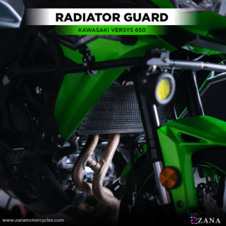 Zana Radiator Guard (Grill) Black For Versys 650