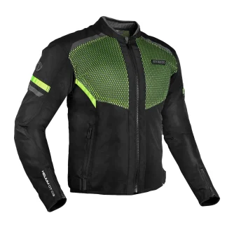 Rynox Helium GT 3 Jacket Black Hi-Viz Green