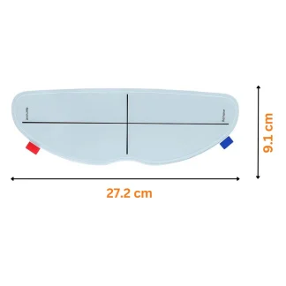 Mototech Anti Fog Visor Insert - Universal - Clear