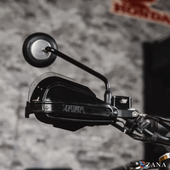 Zana Hand Guard For Triumph Scrambler 400 X (Black) - Open Road