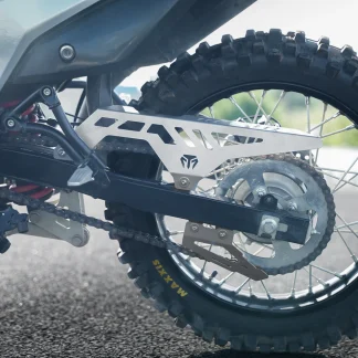 Moto Torque Chain Guard Silver For Hero XPulse 210