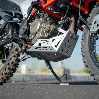 Moto Torque Engine Guard Silver For Hero XPulse 210