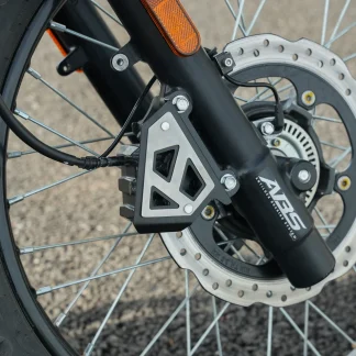 Moto Torque Front Caliper Guard Black For Hero XPulse 210