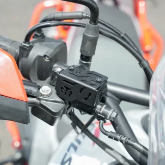 Moto Torque Front Master Cylinder Guard MS Black For Hero XPulse 210