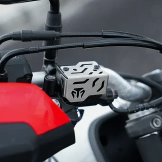 Moto Torque Front Master Cylinder Guard Silver For Hero XPulse 210