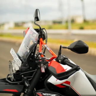 Moto Torque Handle Bar Red For Hero XPulse 210