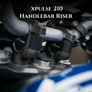 Zana Vertical Handlebar Riser Black For Hero X-Pulse 210