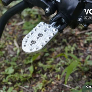 Carbon Racing TRACTION - Premium CNC Aluminium Rally Footpegs for KTM Adventure 390/250/X (2025 Model)