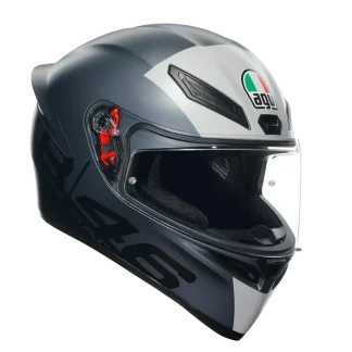 AGV K1 S Limit 46 Matt Black Grey