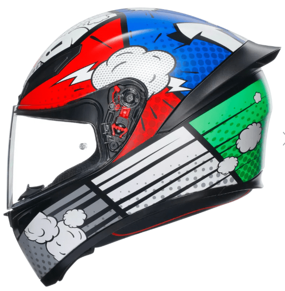 AGV K1 S Bang Matt Italy Blue - Image 3