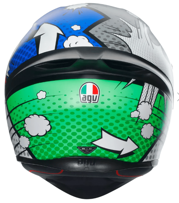 AGV K1 S Bang Matt Italy Blue - Image 5