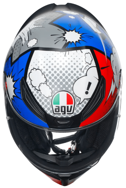 AGV K1 S Bang Matt Italy Blue - Image 6