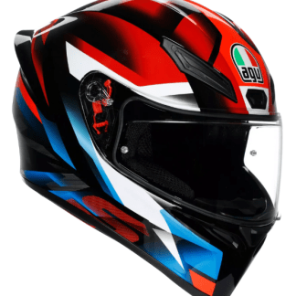 AGV K1 S Fastlap Gloss Black Red Blue