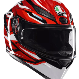 AGV K1 S Lion Gloss Black Red White
