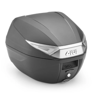 GIVI Top Case C30NT Black with Grey Reflectors 30L