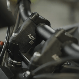 Zana Angular Handlebar Riser For KTM ADV 390 2025   (Aluminium Black)