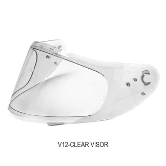 MT V-12 PinLock Ready Clear Visor - MT Helmet