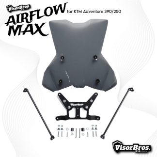 Visorbros Airflow Max Windscreen for KTM Adventure 390/250 (GEN-1) models
