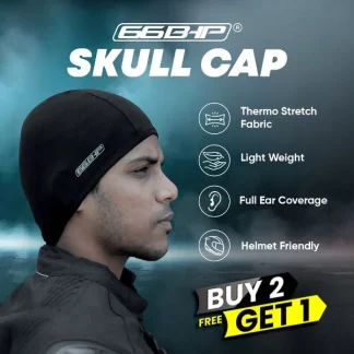 66BHP Motorcycle Skull Cap