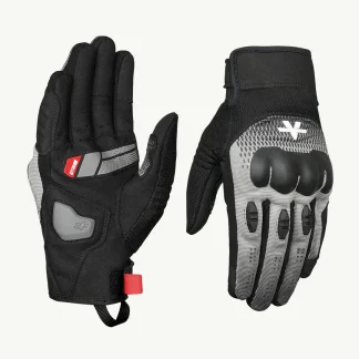 Viaterra Miller Urban Motorcycle Riding Gloves Grey