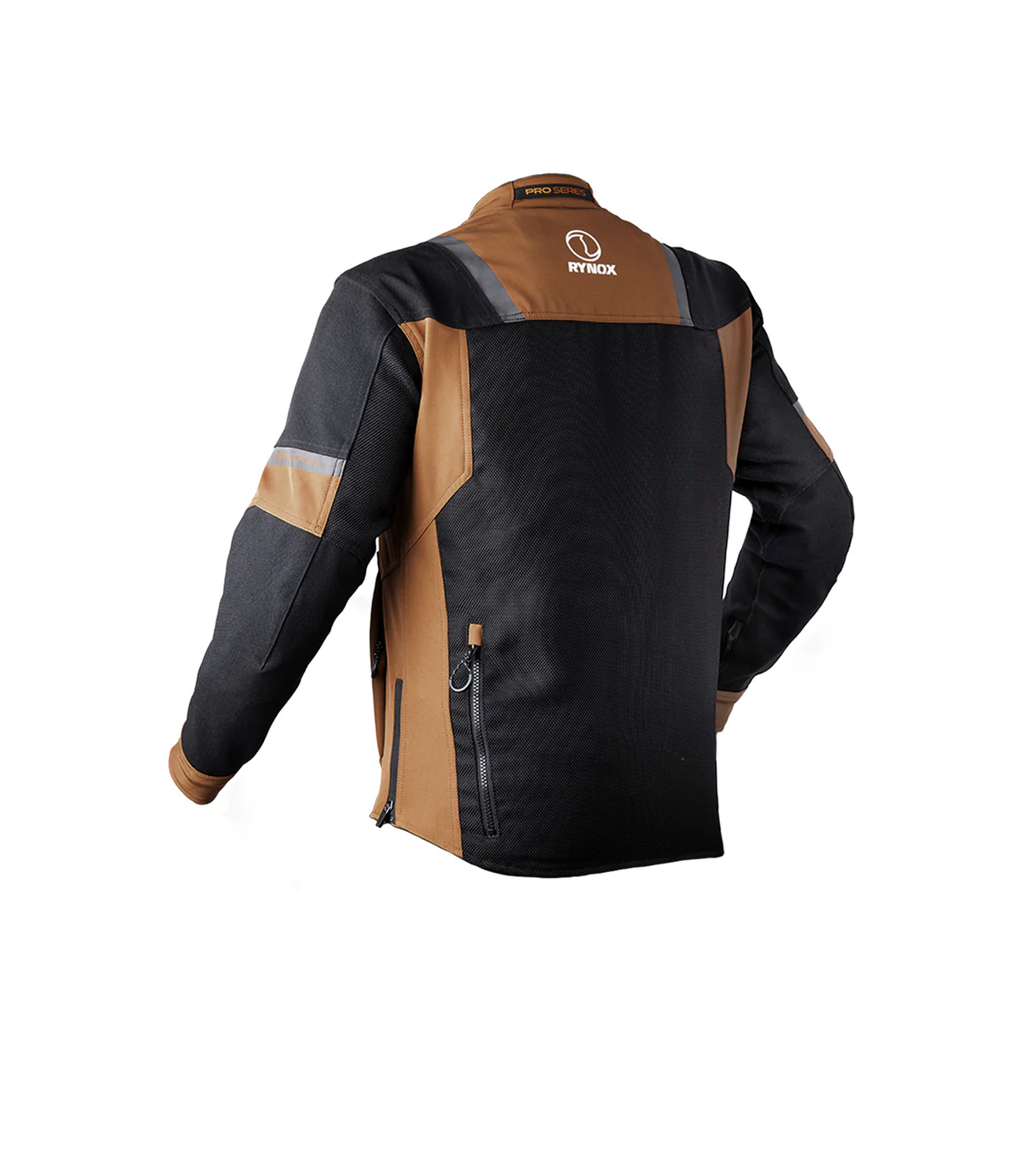 Rynox Outlander Pro Jacket CE Certified Class AA - Brown Black - Image 2