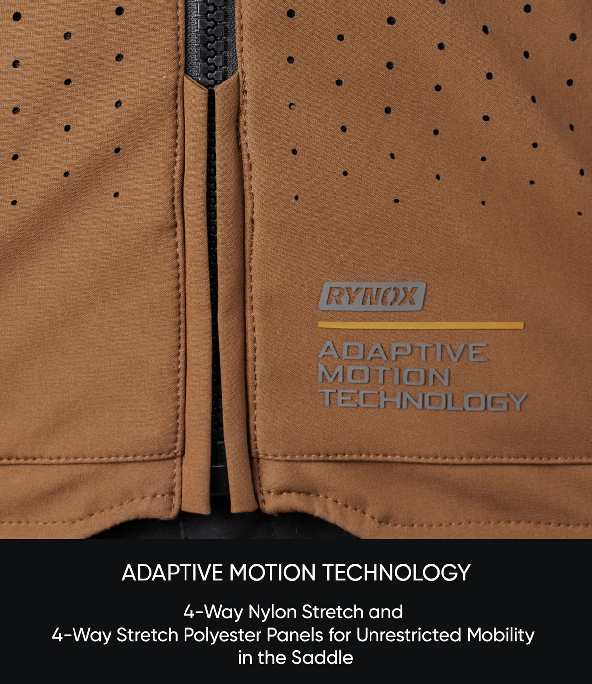 Rynox Outlander Pro Jacket CE Certified Class AA - Brown Black - Image 6