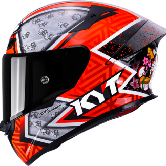 KYT TT Revo Gino Rea Replica Gloss Helmet