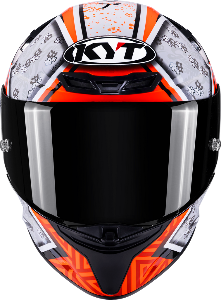 KYT TT Revo Gino Rea Replica Gloss Helmet - Image 5