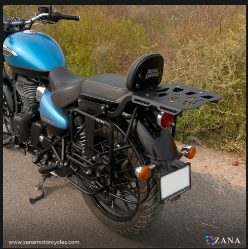 Zana- TOP RACK WITH PLATE TYPE-1 FOR ROYAL ENFIELD METEOR 350 - Image 2