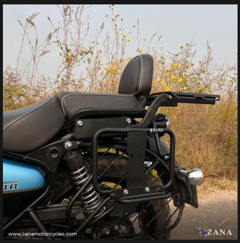 Zana- TOP RACK WITH PLATE TYPE-1 FOR ROYAL ENFIELD METEOR 350 - Image 3