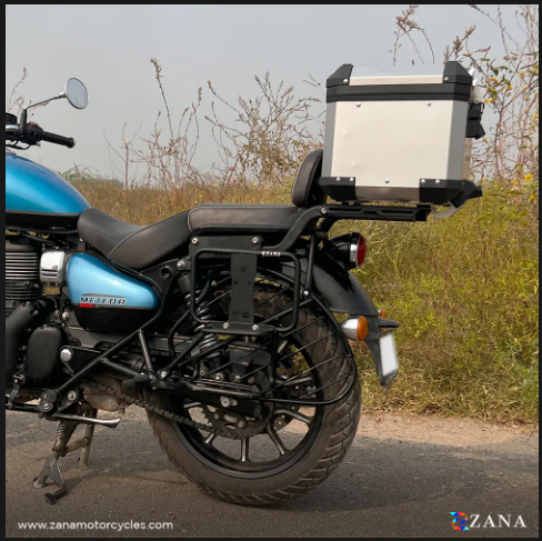 Zana- TOP RACK WITH PLATE TYPE-1 FOR ROYAL ENFIELD METEOR 350 - Image 5